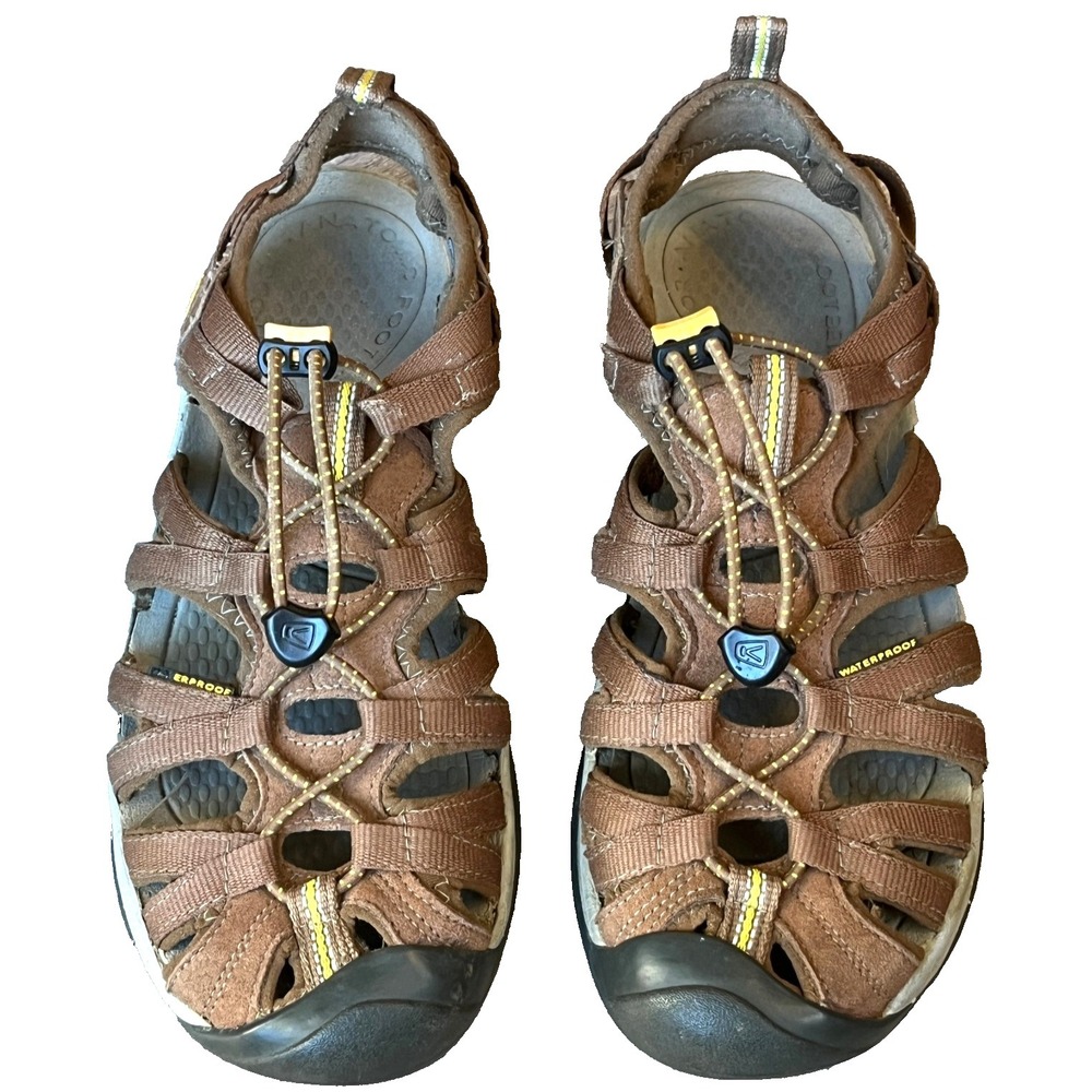 Keen‎ Whisper Hiking Sandals Brown Straps Womens 9 UK 6.5 EU 39.5